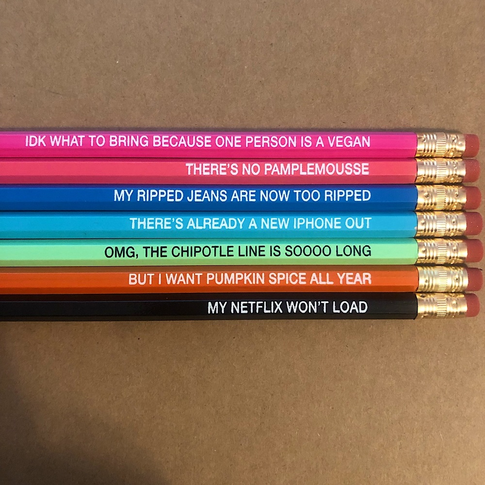 First World Problem Pencils